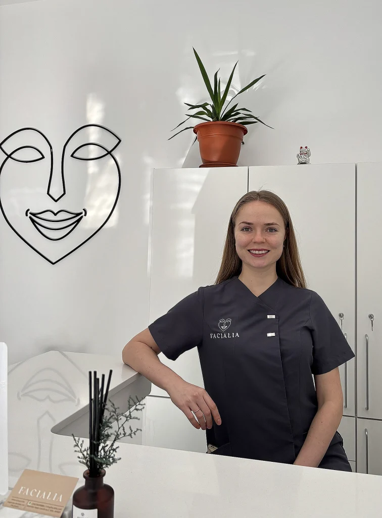 Auxiliar administrativa Iryna Honcharova